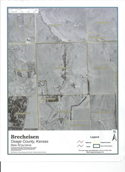 Land in Osage County, Kansas