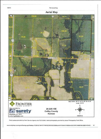 Farm and Ranch in Coffey County, Kansas