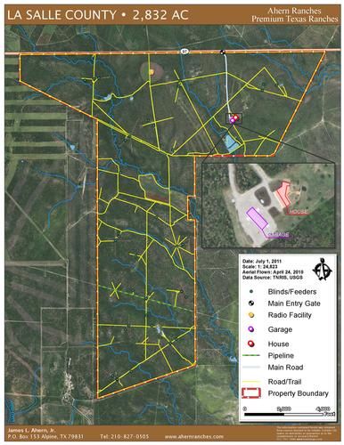Farm and Ranch in La Salle County, Texas