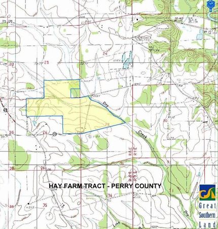 Farm and Ranch in Perry County, Alabama