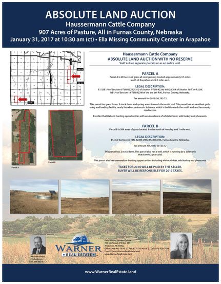 Land in Furnas County, Nebraska