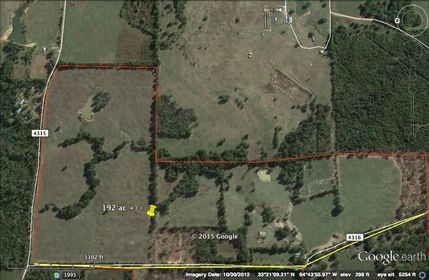 Land in Red River County, Texas