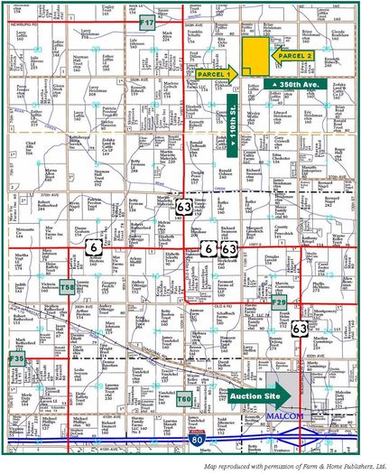 Farm and Ranch in Poweshiek County, Iowa