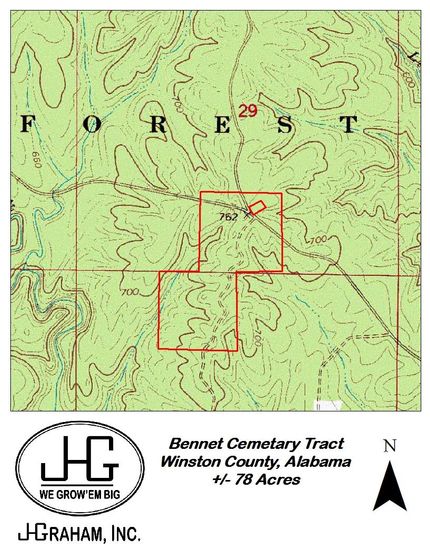 Farm and Ranch in Winston County, Alabama