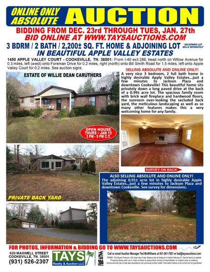 Farm and Ranch in Putnam County, Tennessee