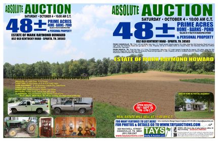 Land in White County, Tennessee