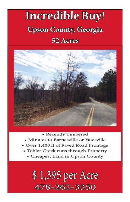 Farm and Ranch in Upson County, Georgia
