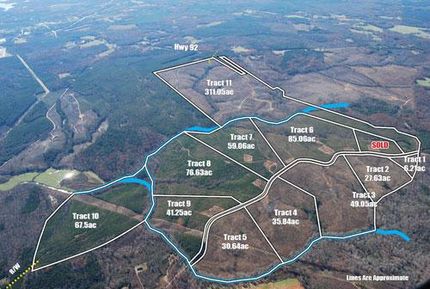 Farm and Ranch in Mecklenburg County, Virginia