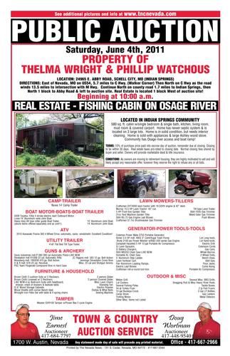 Riverfront Property in Vernon County, Missouri