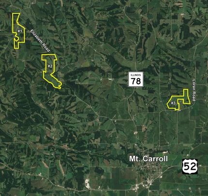 Land in Carroll County, Illinois