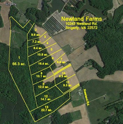 Undeveloped Land in Richmond County, Virginia