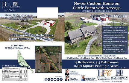 Farm and Ranch in Clinton County, Indiana
