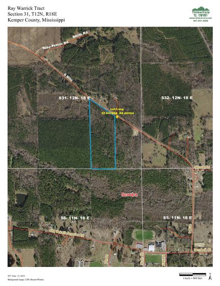 Farm and Ranch in Kemper County, Mississippi