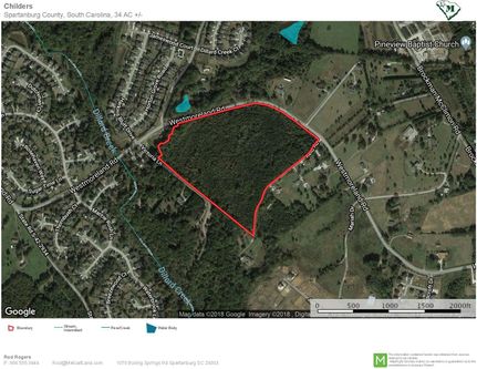 Timberland Property in Spartanburg County, South Carolina