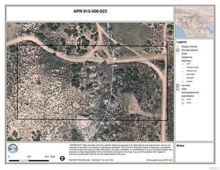 Timberland Property in Riverside County, California