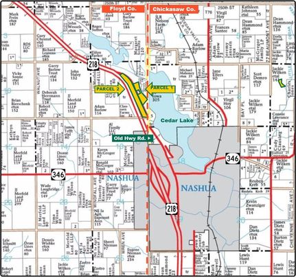 Land in Floyd County, Iowa