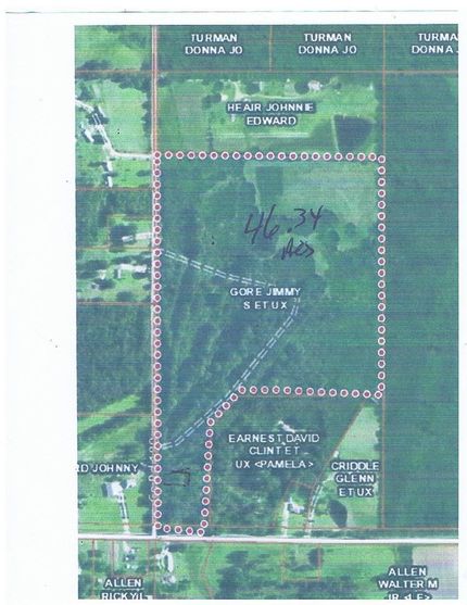 Timberland Property in Chickasaw County, Mississippi