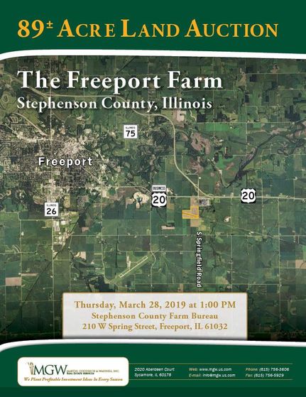 Undeveloped Land in Stephenson County, Illinois