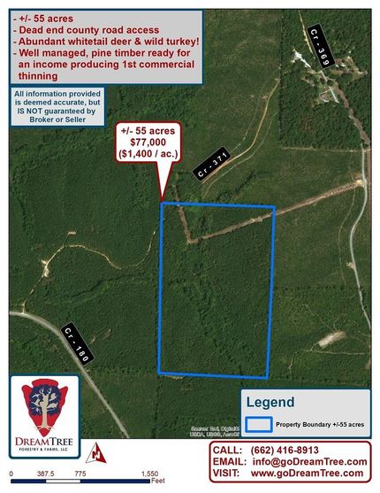 Recreational Property in Tishomingo County, Mississippi