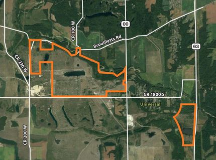 Land in Vermillion County, Indiana