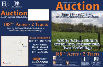 Farm and Ranch in Fayette County, Indiana