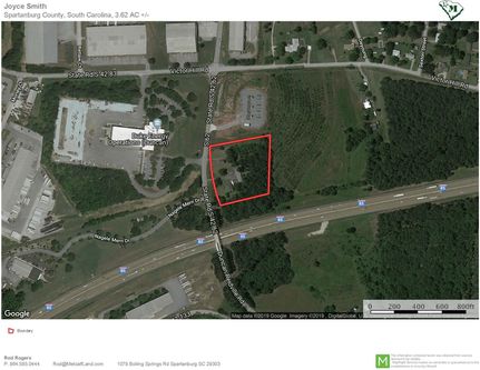Land in Spartanburg County, South Carolina