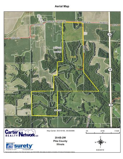 Timberland Property in Pike County, Illinois