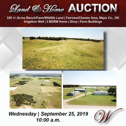 Farm and Ranch in Major County, Oklahoma