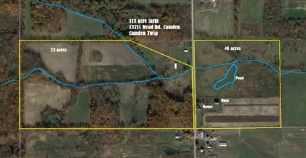 Farm and Ranch in Hillsdale County, Michigan