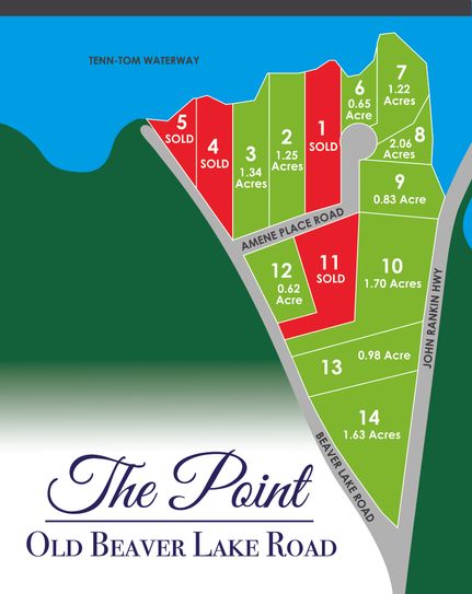 Undeveloped Land in Itawamba County, Mississippi