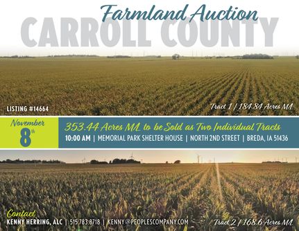 Farm and Ranch in Carroll County, Iowa
