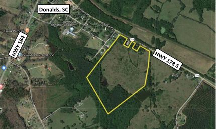 Farm and Ranch in Abbeville County, South Carolina