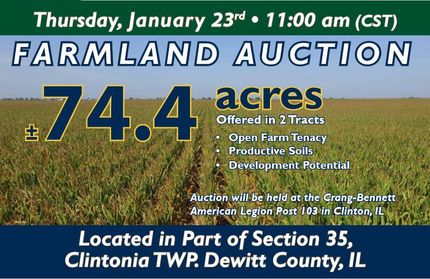Undeveloped Land in DeWitt County, Illinois
