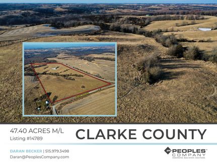 Farm and Ranch in Clarke County, Iowa