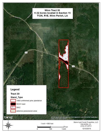 Undeveloped Land in Winn Parish, Louisiana
