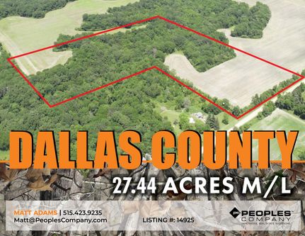 Land in Dallas County, Iowa