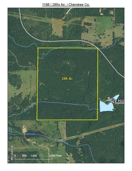 Land in Cherokee County, Texas