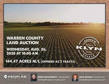 Farm and Ranch in Warren County, Iowa