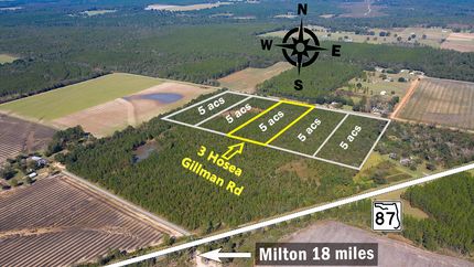 Undeveloped Land in Santa Rosa County, Florida