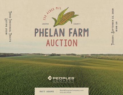 Farm and Ranch in Jasper County, Iowa