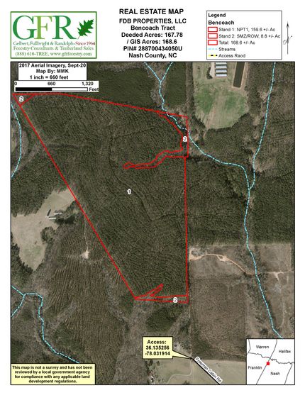 Farm and Ranch in Nash County, North Carolina