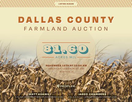 Farm and Ranch in Dallas County, Iowa