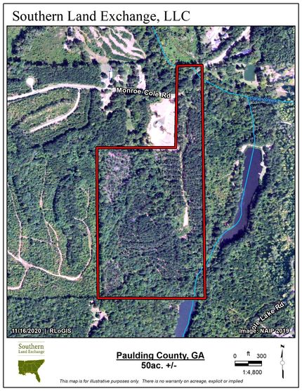 Timberland Property in Paulding County, Georgia