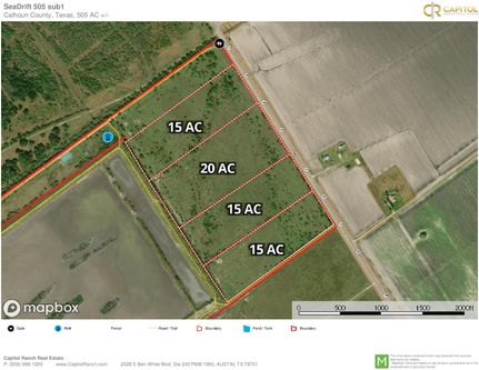 Undeveloped Land in Calhoun County, Texas