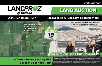 Farm and Ranch in Decatur County, Indiana