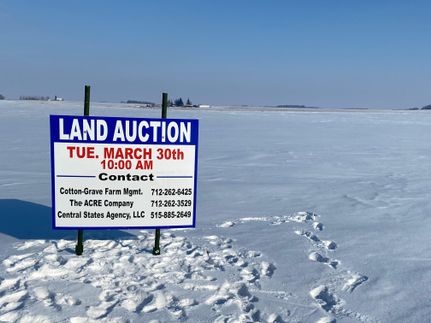 Land in Kossuth County, Iowa