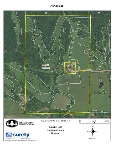 Land in Sullivan County, Missouri