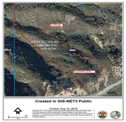 Undeveloped Land in Los Angeles County, California