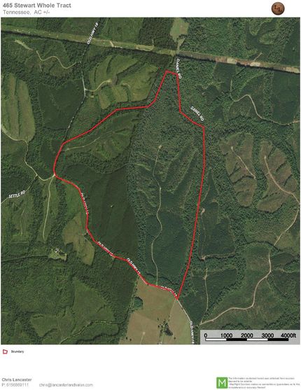 Timberland Property in Stewart County, Tennessee