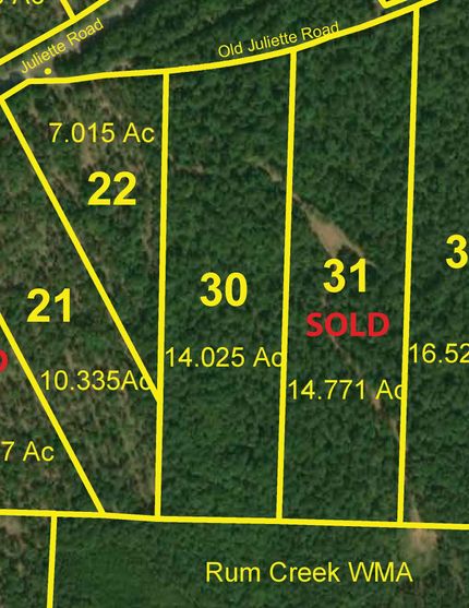 Land in Monroe County, Georgia